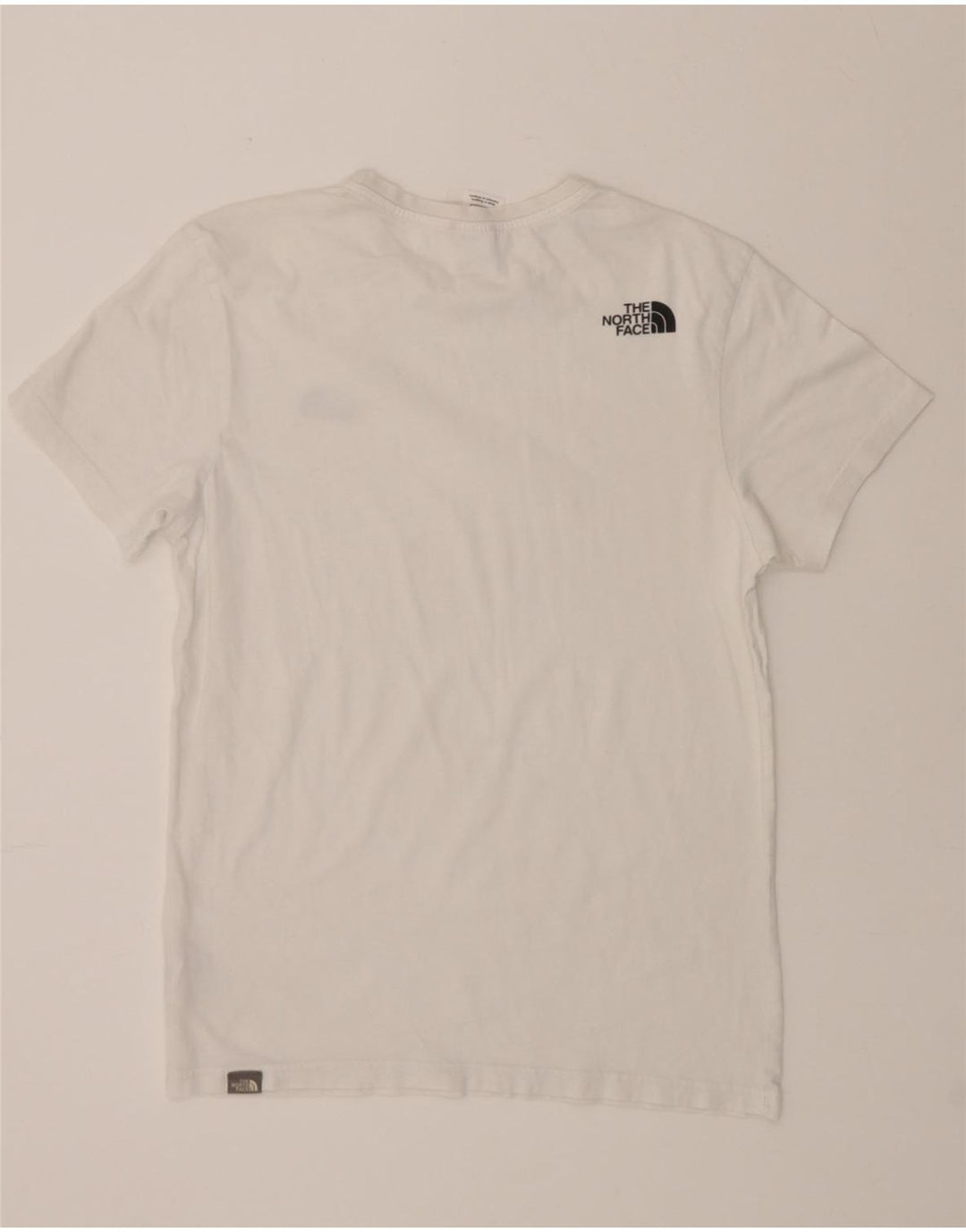 THE NORTH FACE Mens T-Shirt Top Small White Cotton Vintage The North Face and Second-Hand The North Face from Messina Hembry 