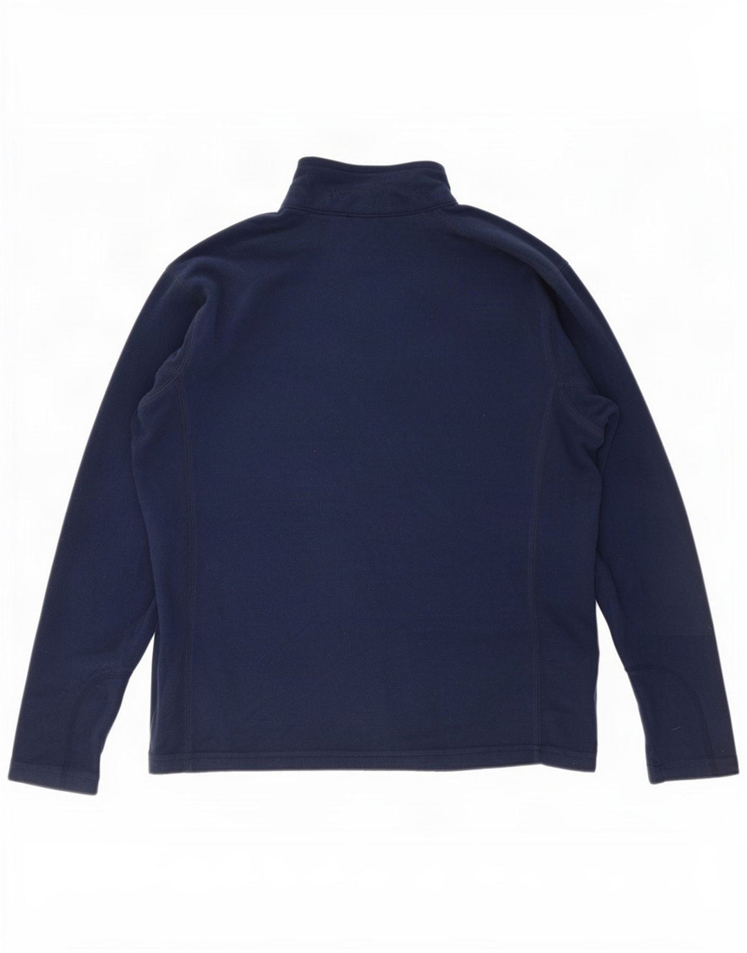 Columbia Pull polaire à col zippé pour homme, taille L, bleu marine, polyester