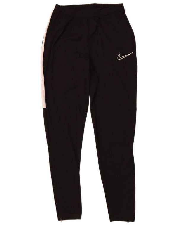 NIKE Pantalon de survêtement Dri Fit pour hommes, petit, noir, polyester color block