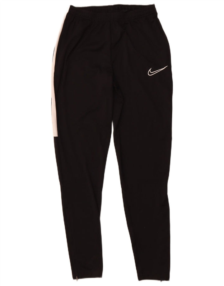 NIKE Pantalon de survêtement Dri Fit pour hommes, petit, noir, polyester color block