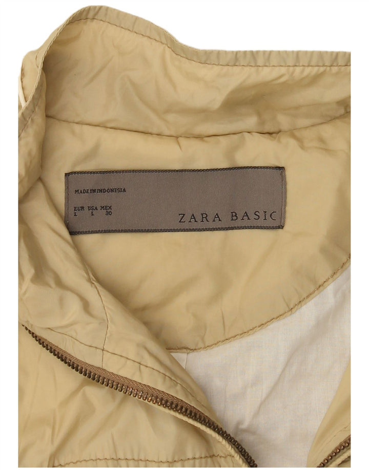 Zara Veste utilitaire pour femme UK 14 Large Beige