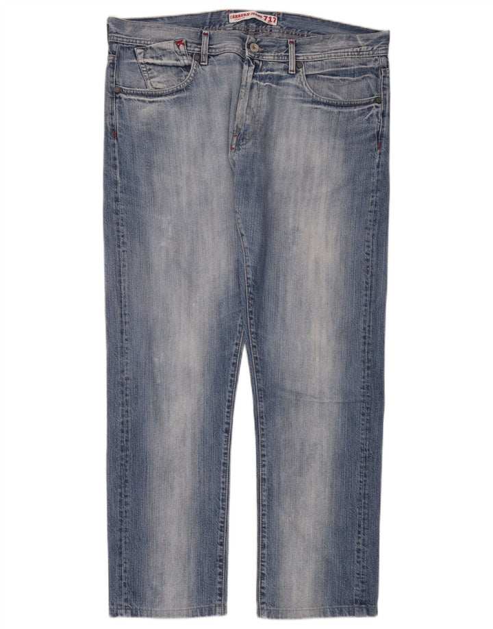 Carrera Jean Droit W36 L30 Bleu Coton Homme