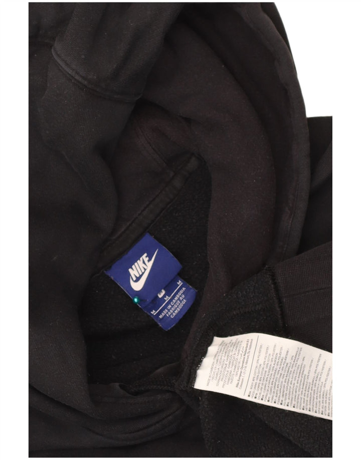Nike Pull à capuche pour homme en coton noir moyen