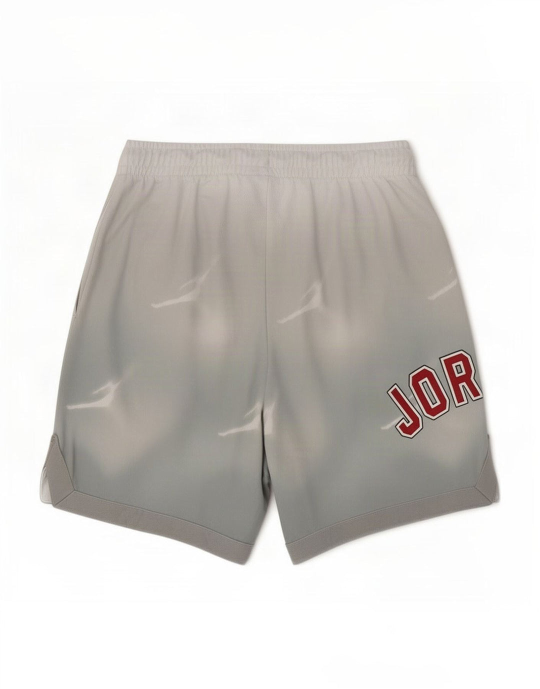 Jordan Short de sport graphique pour garçon 10-11 ans Gris moyen Polyester