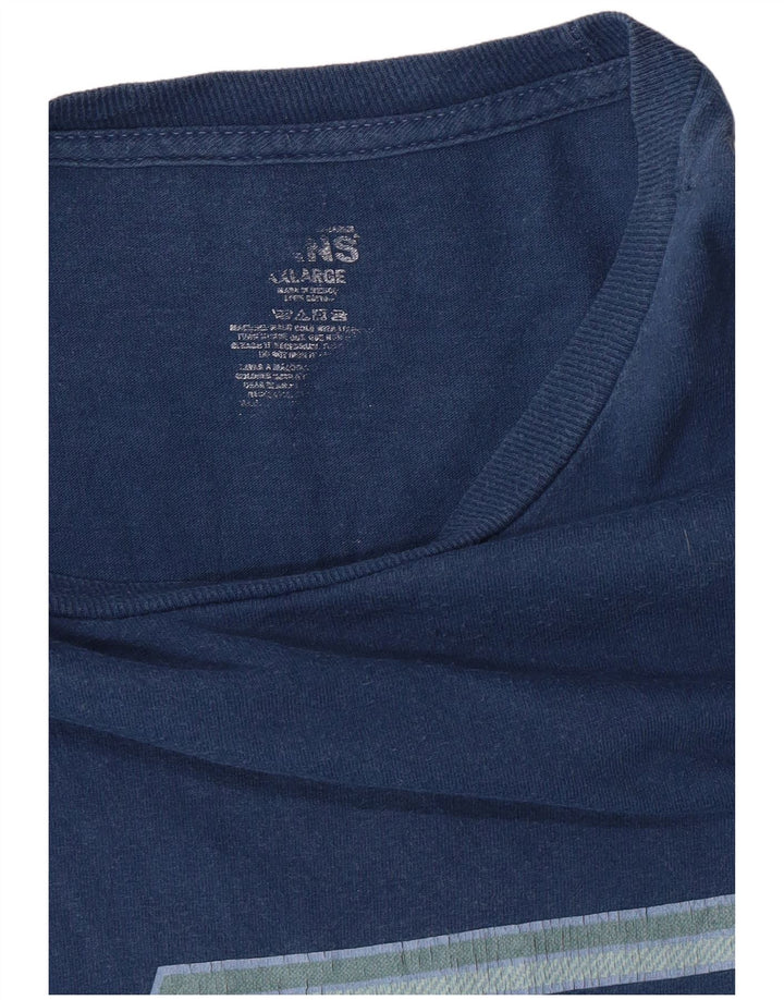 VANS T-shirt graphique pour homme 2XL Bleu