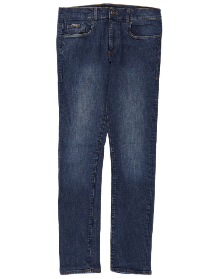 TRUSSARDI Jean Skinny Homme W34 L33 Bleu