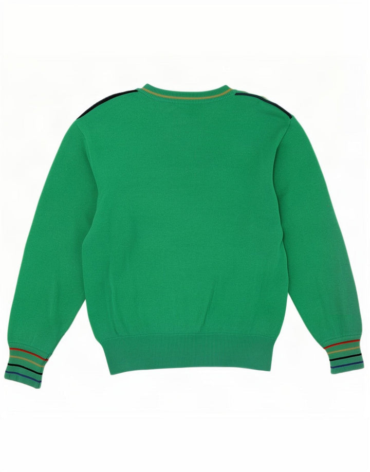 Basler Pull graphique à col rond pour femme UK 14 Vert moyen