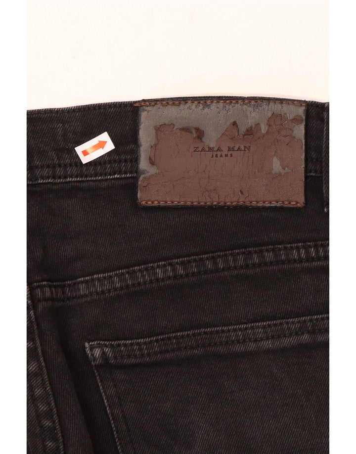 Zara Jean Slim Homme EU 40 Moyen W31 L30 Noir
