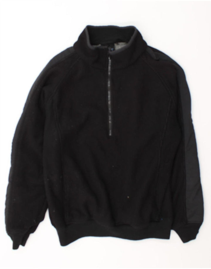Dickies Pull Polaire Col Zippé Homme XL Noir Polyester