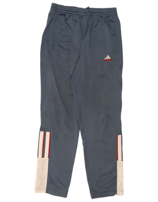 Adidas Pantalon de survêtement pour homme UK 38/40 Bleu marine moyen Colourblock
