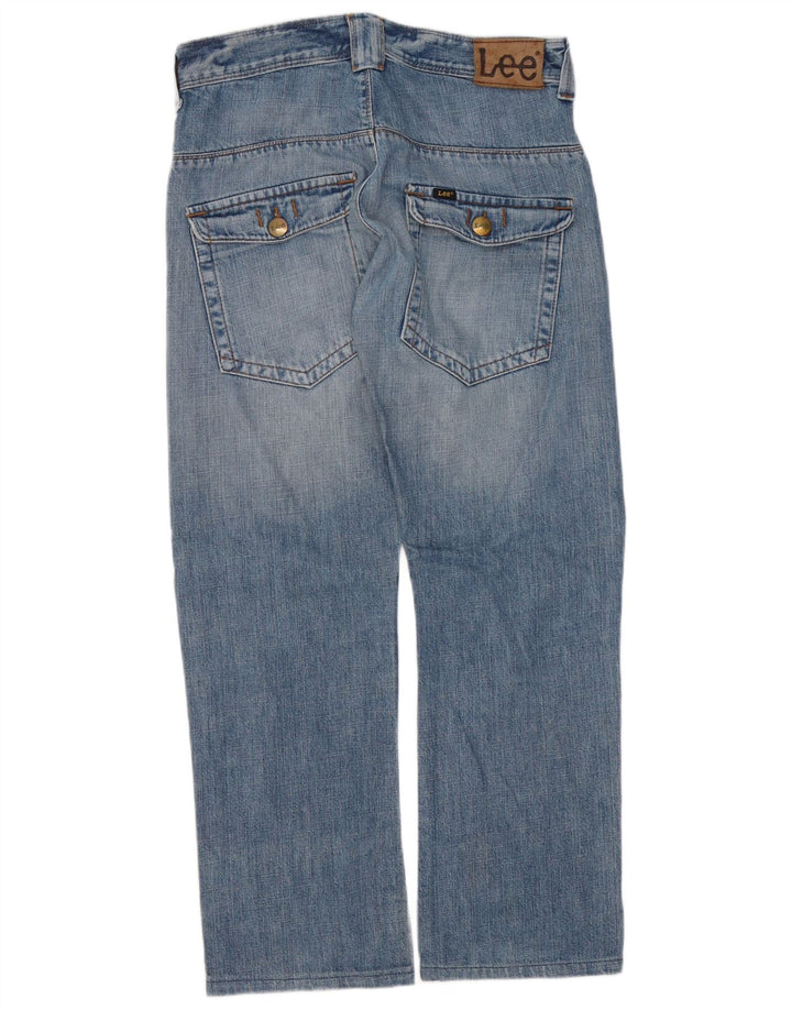Lee Jean droit Dillon Patch W30 L29 homme bleu coton