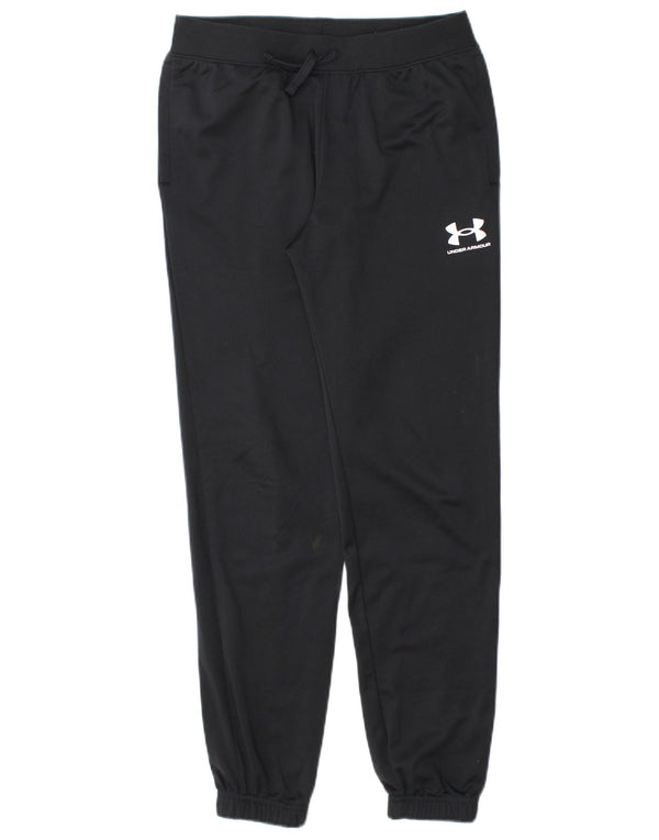 Under Armour Pantalon de survêtement pour garçon 11-12 ans Large Noir