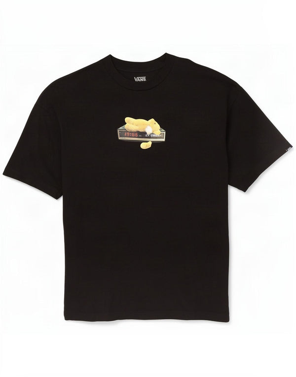 Vans T-shirt graphique coupe ample pour homme XL Noir Coton