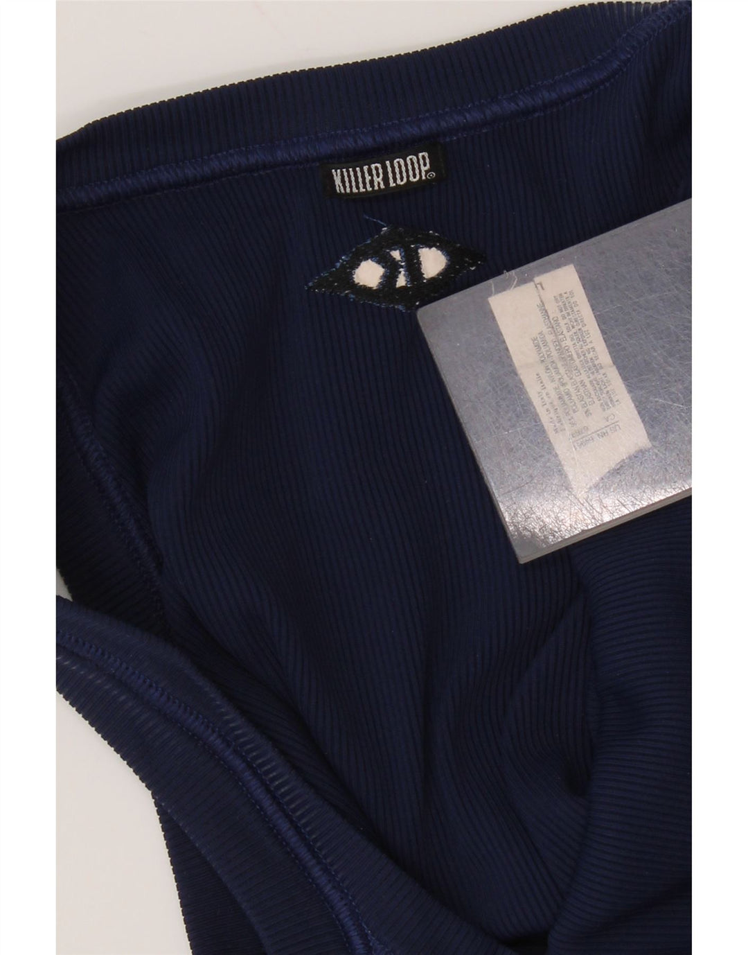 Killer Loop Débardeur Femme UK 8 Small Bleu Marine Polyamide