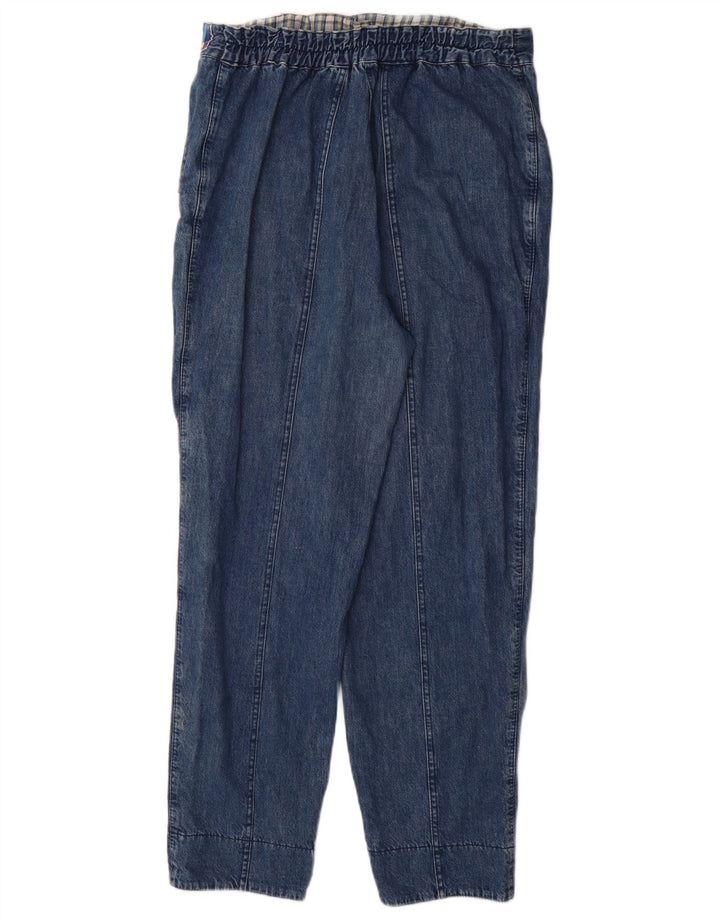 VINTAGE Jean fuselé femme Large W34 L30 Bleu