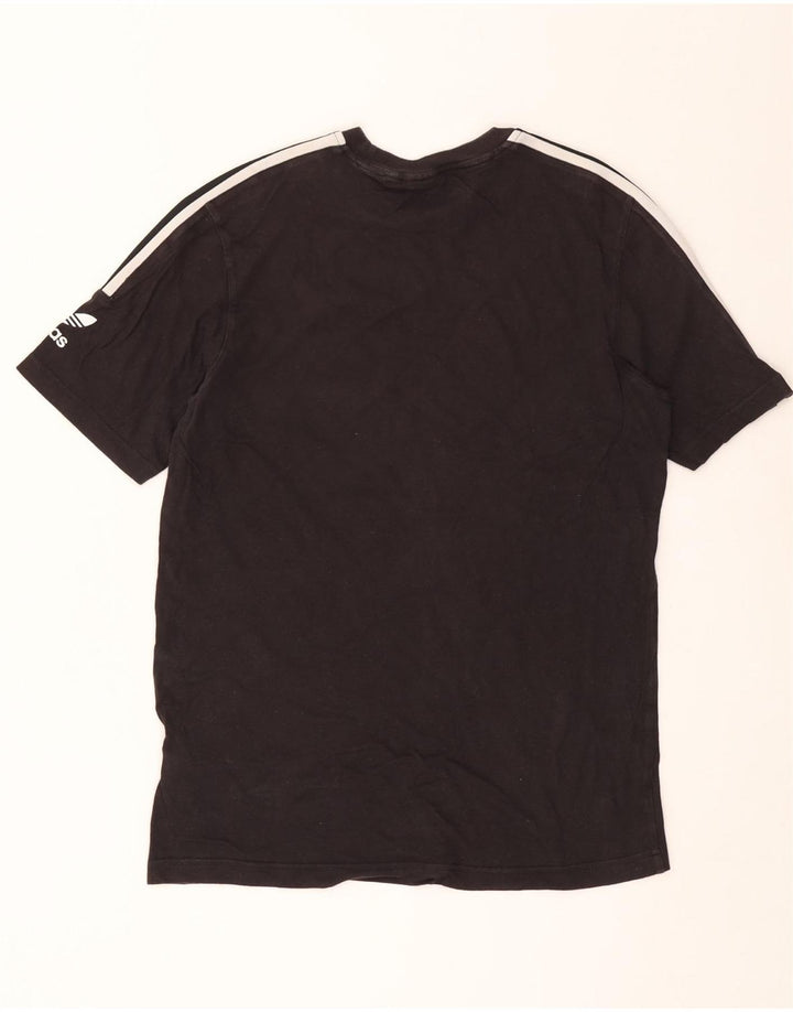 ADIDAS T-Shirt Homme Haut Petit Coton Noir