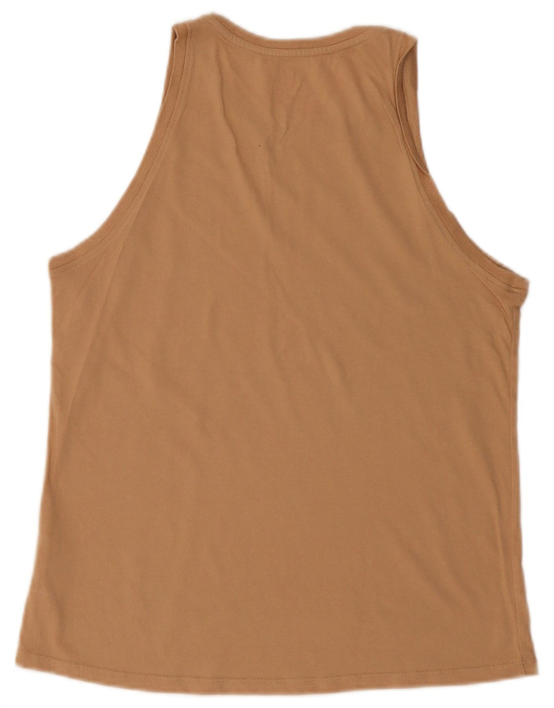 Nike Womens Dri Fit Graphic Débardeur UK 12 Coton Beige Moyen