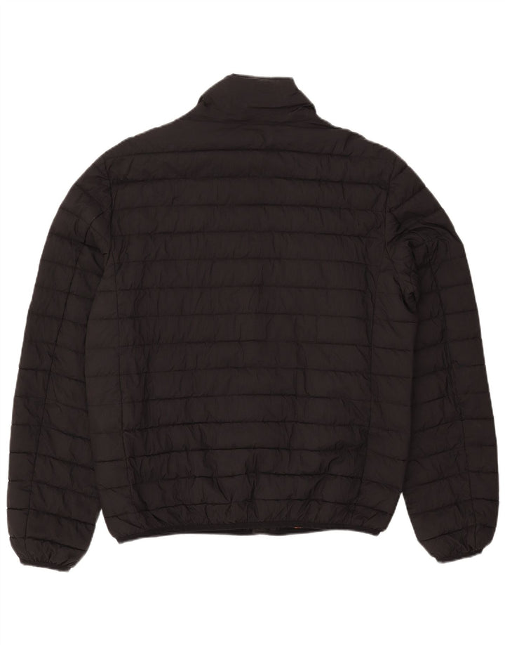 MARLBORO CLASSICS Veste matelassée pour homme UK 40 Large Noir Nylon