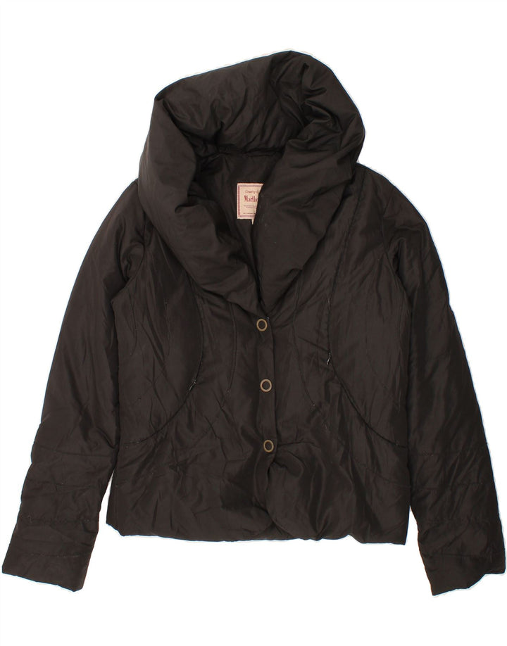 MARLBORO CLASSICS Womens Padded Jacket UK 18 XL Black Polyester Vintage Marlboro Classics and Second-Hand Marlboro Classics from Messina Hembry 