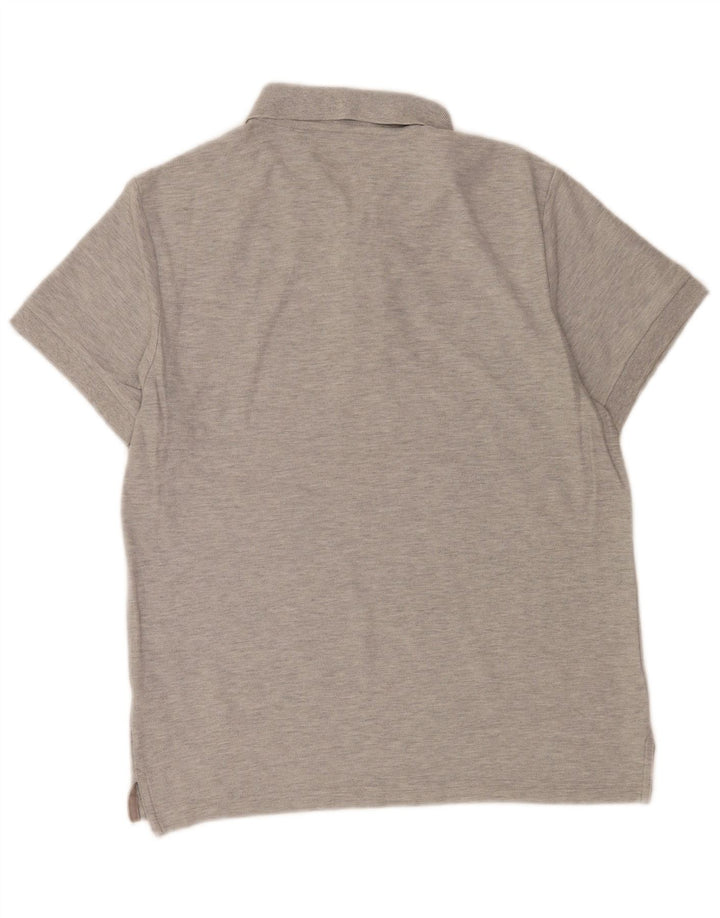 Polo Nike Homme Gris Moyen Moucheté Coton