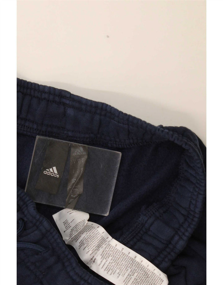 Adidas Pantalon de survêtement pour homme Pantalon de jogging Petit Bleu marine Polyester