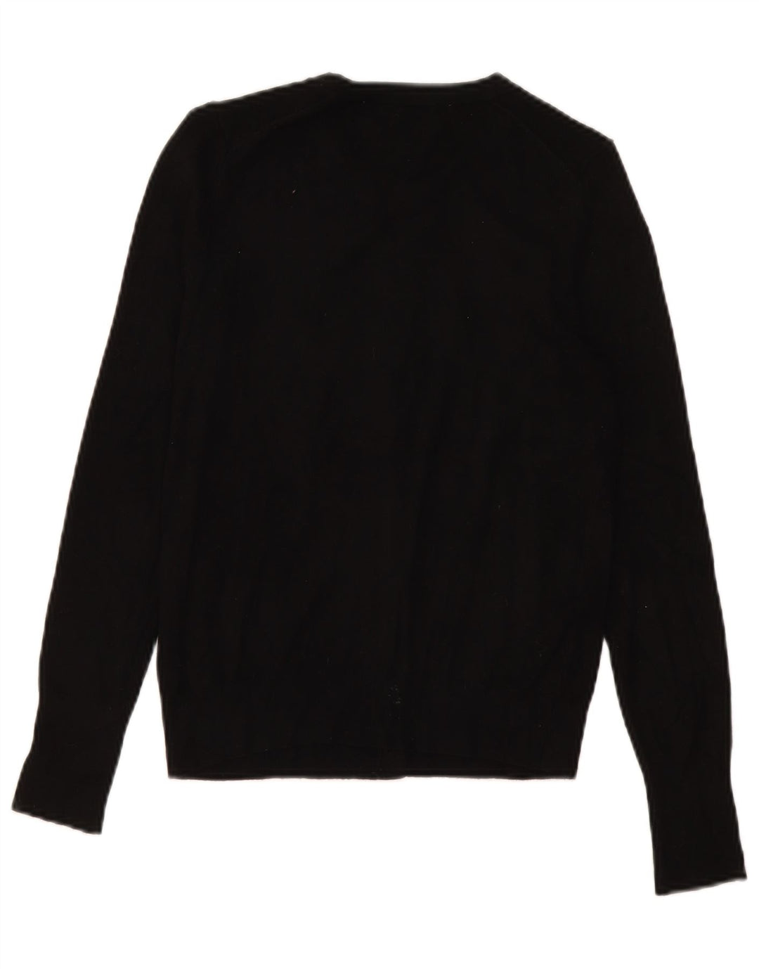 Zara Cardigan Femme Pull UK 10 Petit Noir