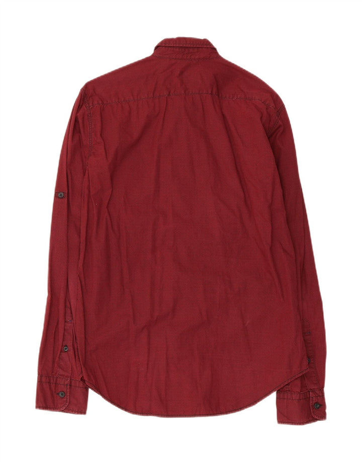 LEVI'S Chemise Slim Homme Rouge Moyen à Pois Coton