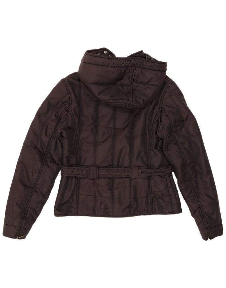 Refrigiwear Veste coupe-vent à capuche pour femme UK 16 Large Noir Polyamide