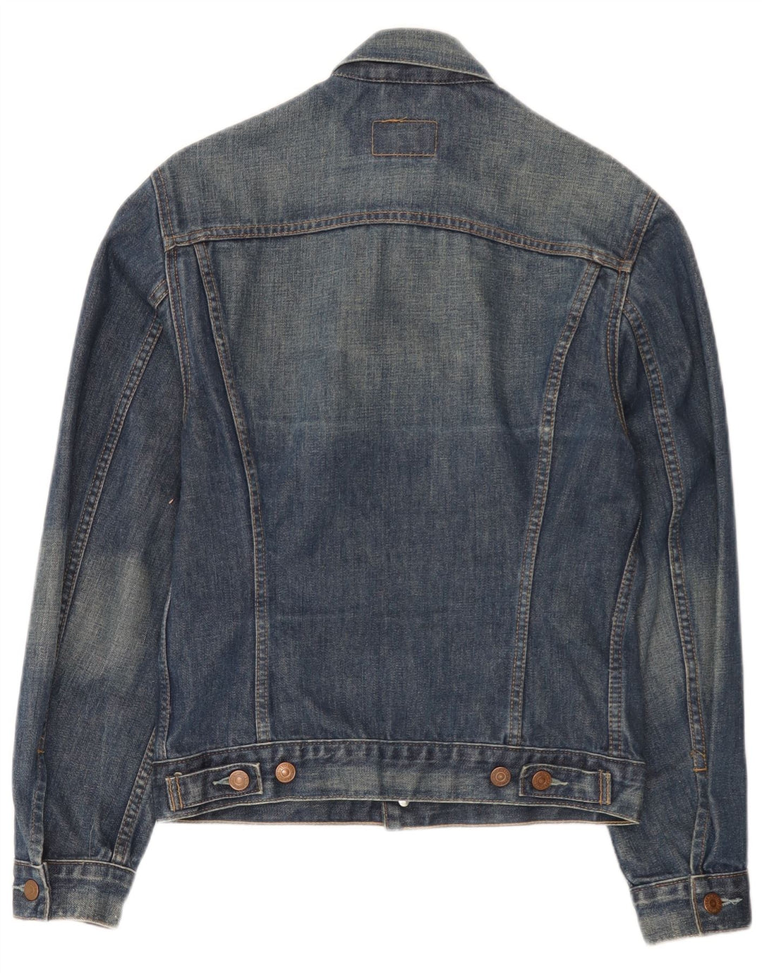 Levi's Veste en Jean Garçon 11-12 ans Bleu Moyen Coton