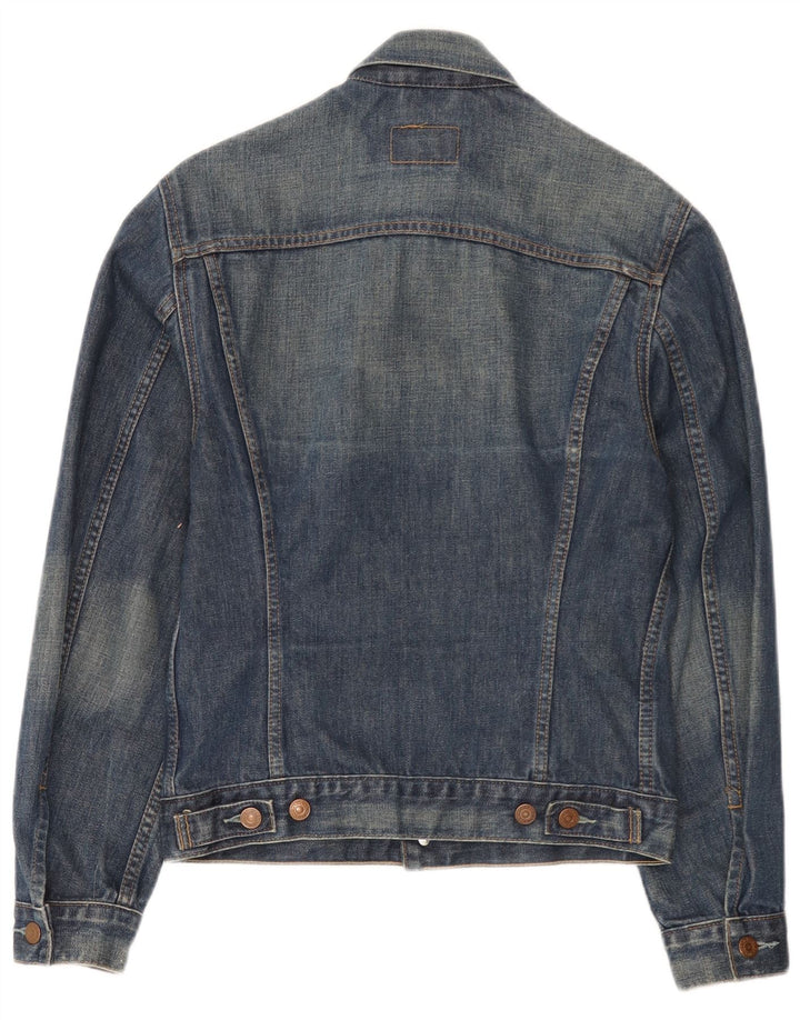 Levi's Veste en Jean Garçon 11-12 ans Bleu Moyen Coton