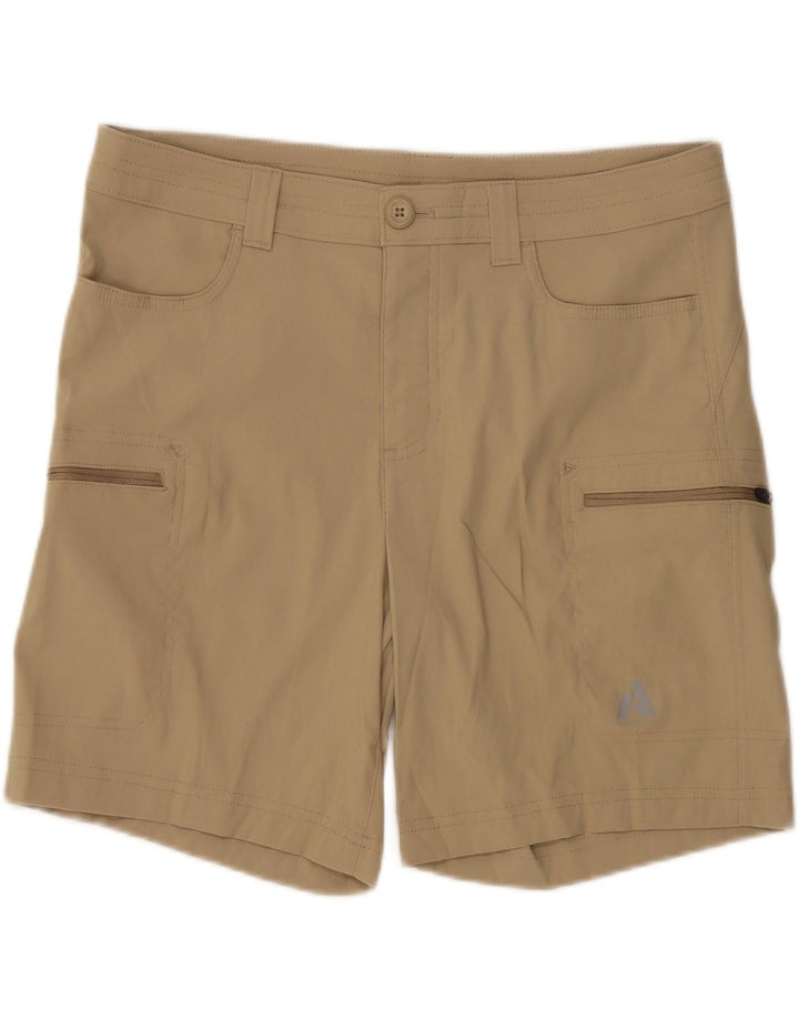 EDDIE BAUER Womens Cargo Shorts US 12 Large W32  Beige Nylon Vintage Eddie Bauer and Second-Hand Eddie Bauer from Messina Hembry 