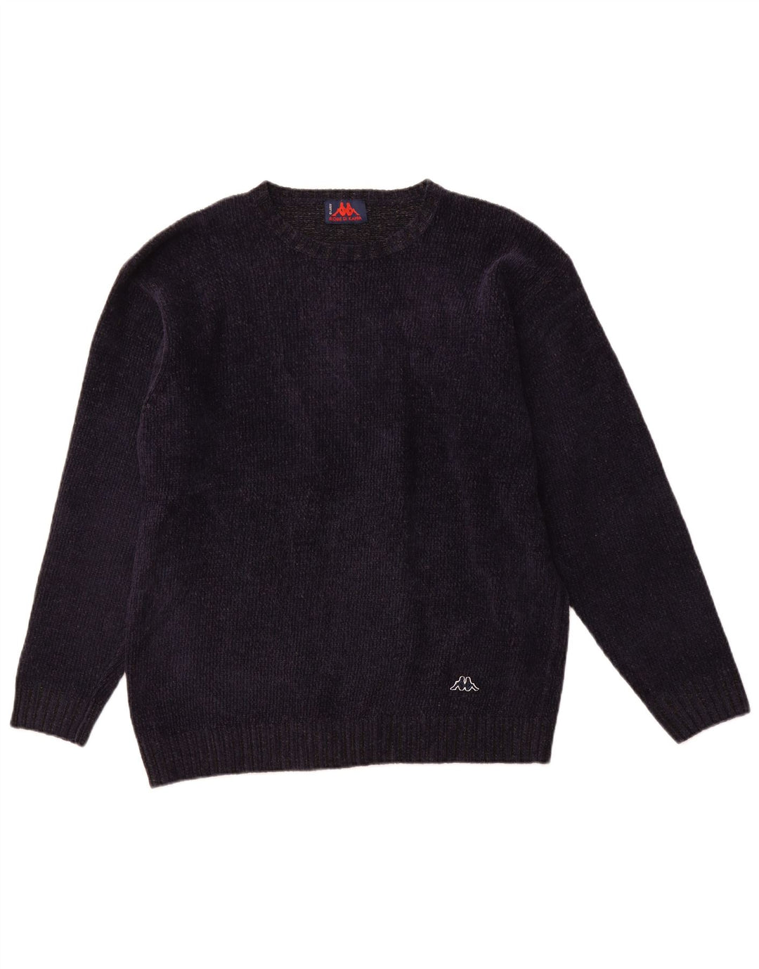 KAPPA Pull col rond pour homme en acrylique bleu marine Taille L