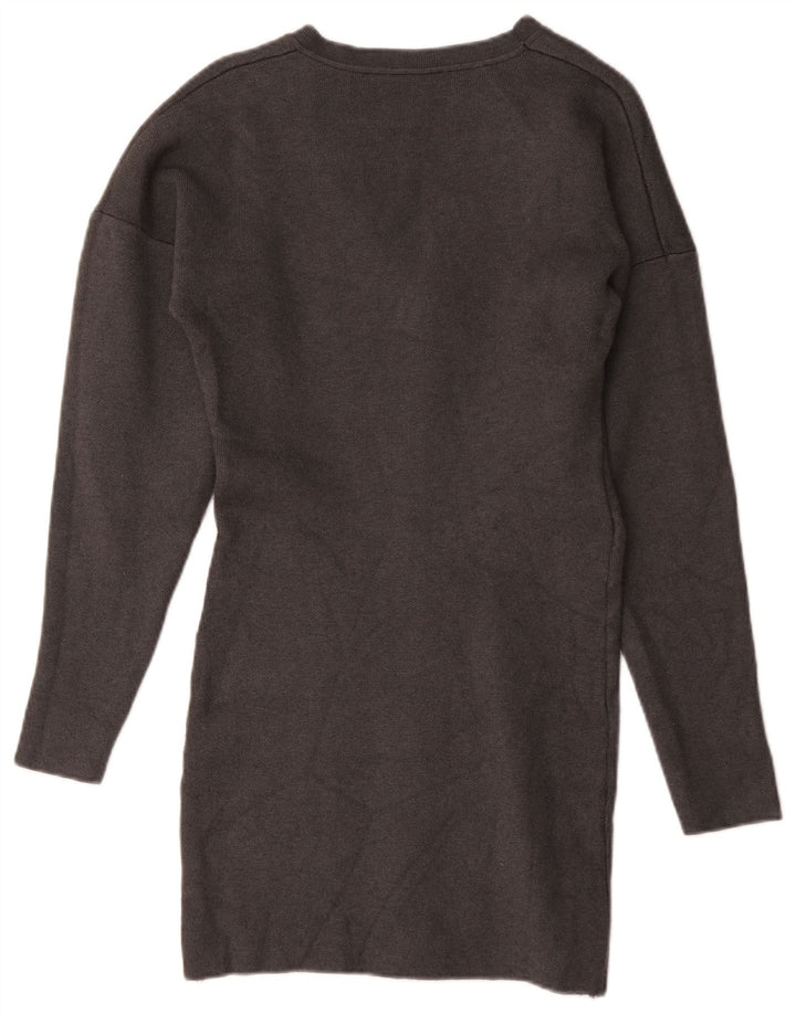 Zara Robe pull pour femme UK 14 Large Gris
