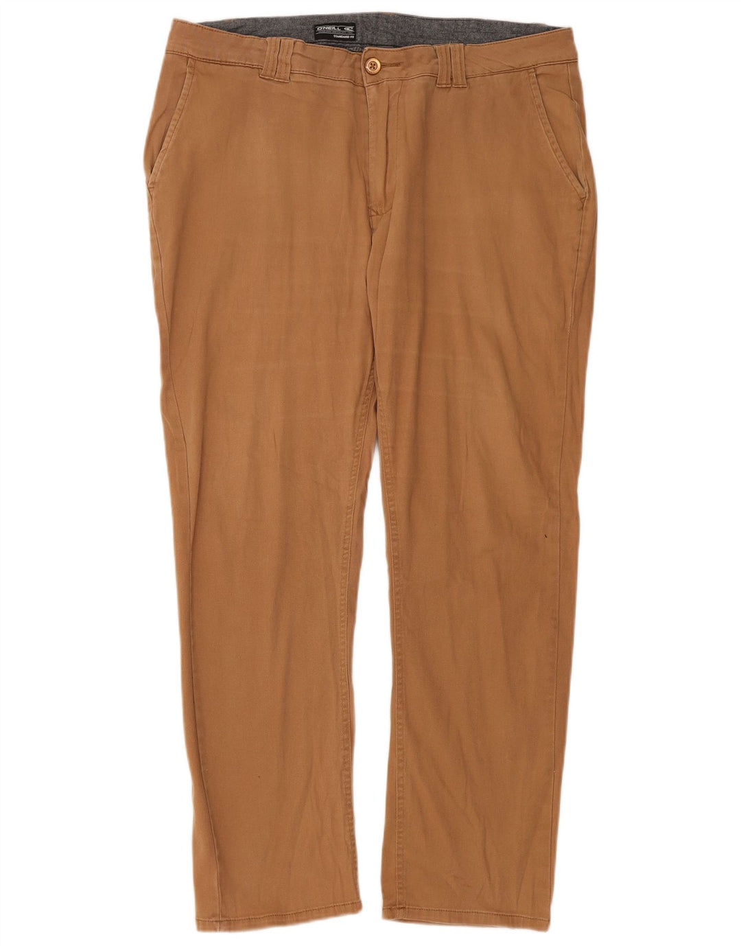 O'Neill Pantalon Chino Coupe Standard Homme W36 L30 Marron Polyester