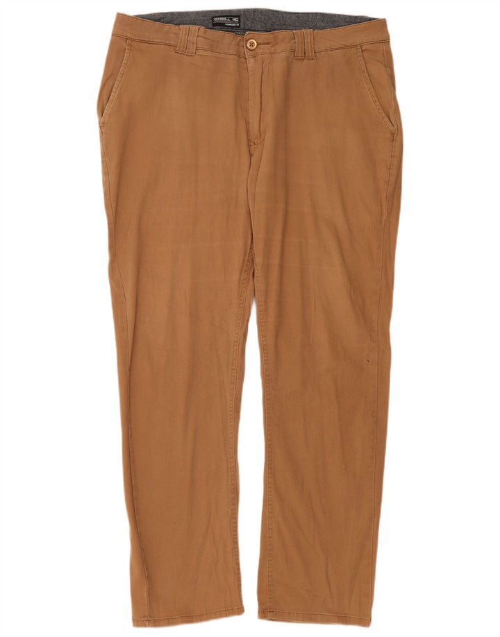 O'Neill Pantalon Chino Coupe Standard Homme W36 L30 Marron Polyester