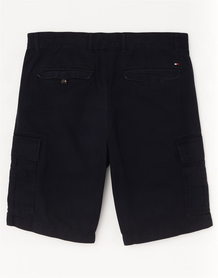 Tommy Hilfiger Short cargo pour homme W34 Large Bleu marine