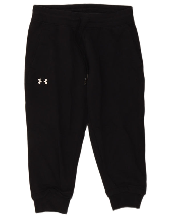 Under Armour Pantalon de Survêtement Capri Joggers Small Homme Noir Coton