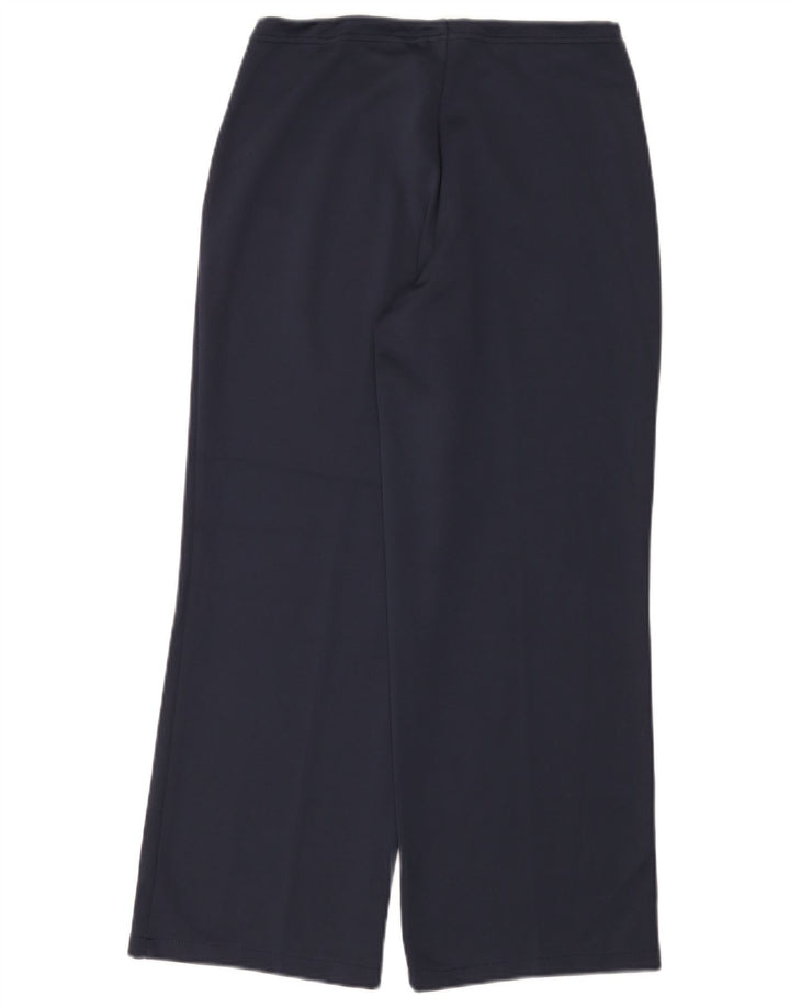 Asics Pantalon de survêtement pour femme UK 12 Bleu marine moyen