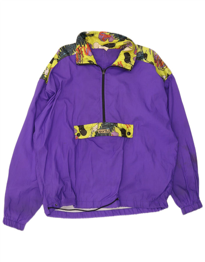 Sportful Veste de survêtement pour homme Violet moyen Argyle/Diamant