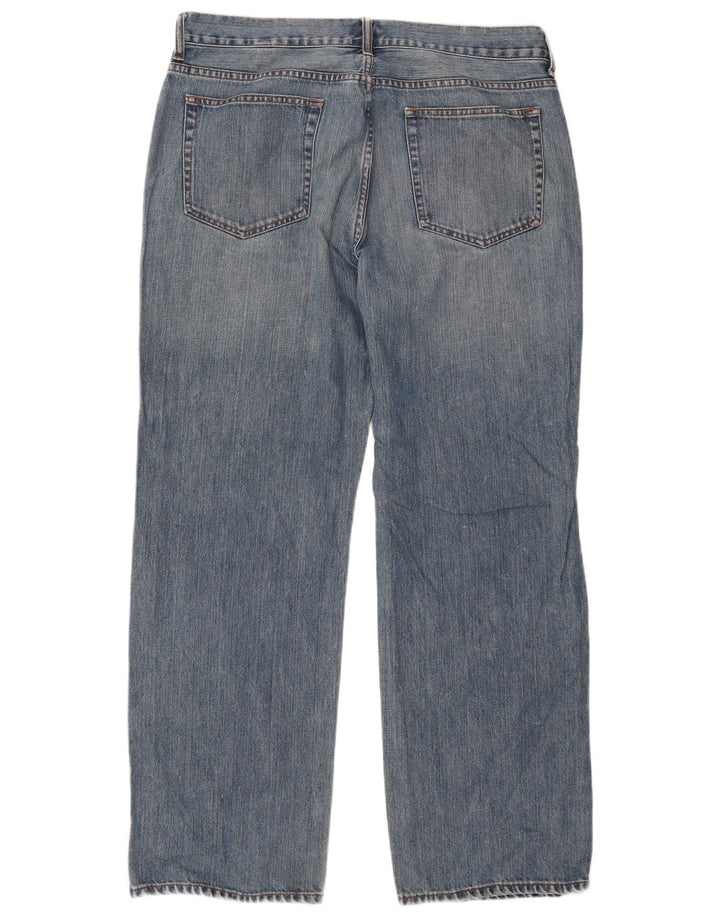J. Crew Jean droit coupe décontractée pour homme W36 L32 bleu coton