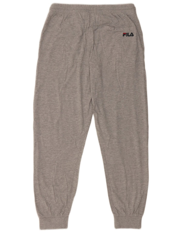 Fila Homme Pantalon De Survêtement Joggers Large Gris Coton