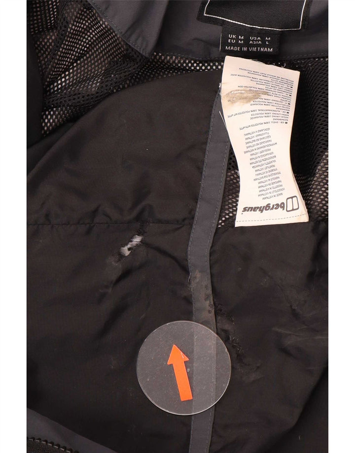 Berghaus Veste de pluie pour homme UK 38 Medium Noir Polyester