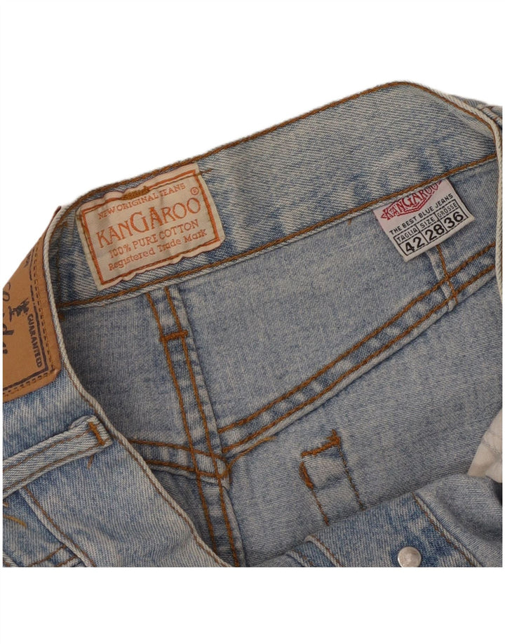 Jupe en Jean Femme Kangourou W28 Coton Bleu Moyen