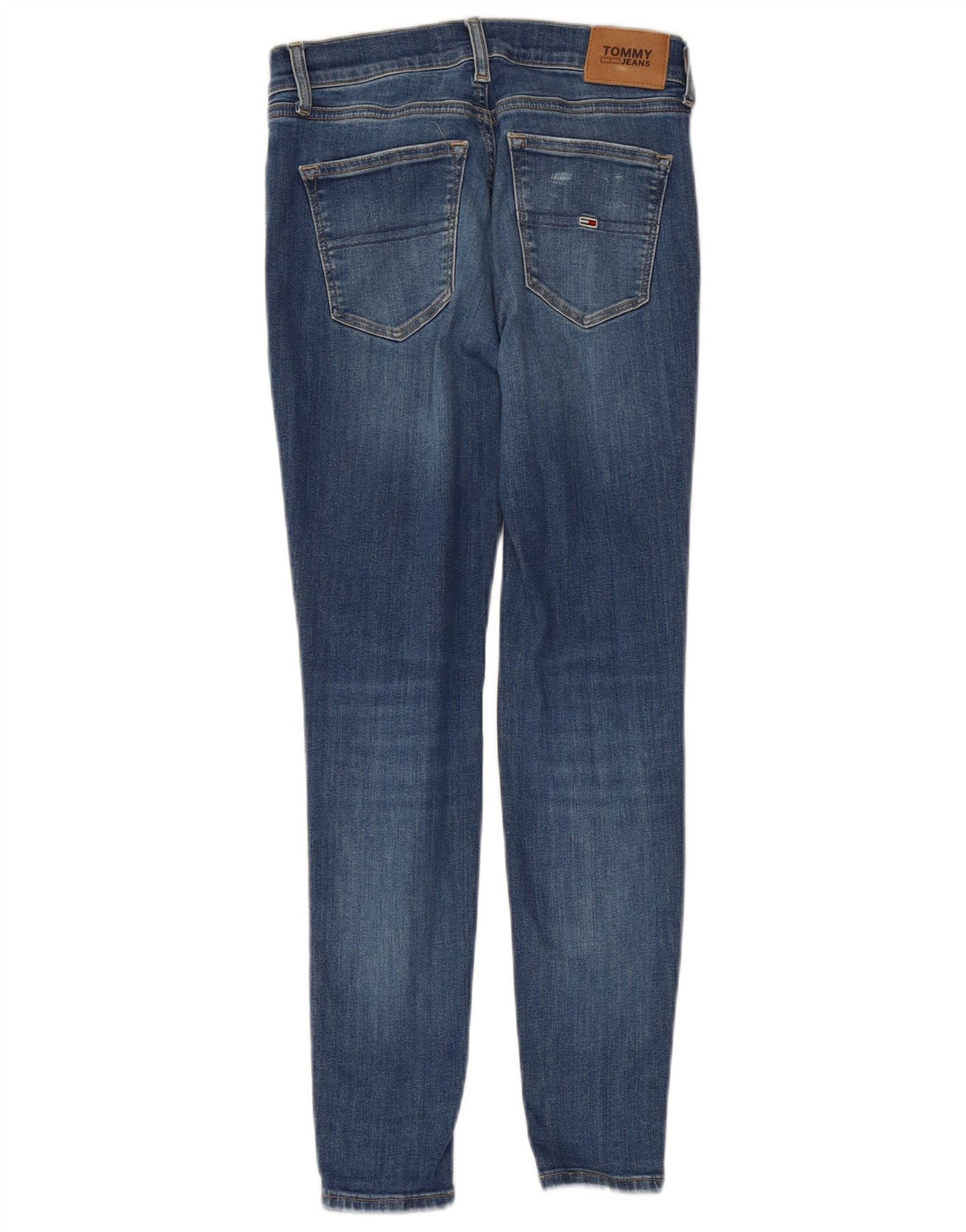 TOMMY HILFIGER Jean Skinny Femme W27 L28 Bleu Coton