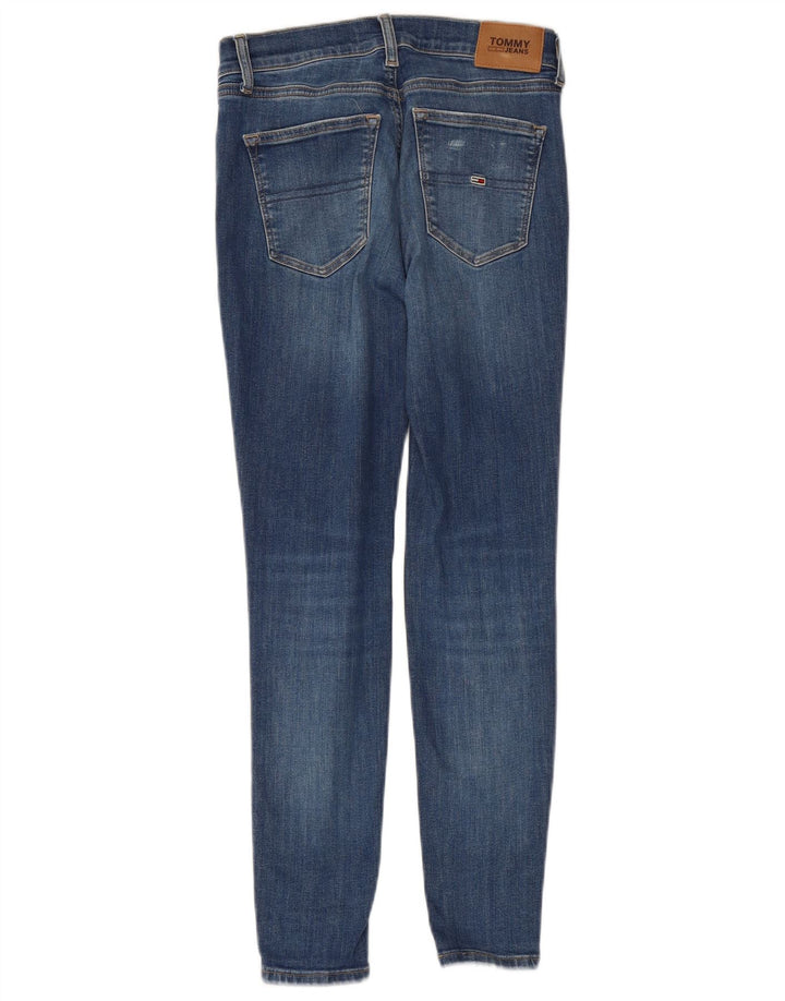 TOMMY HILFIGER Jean Skinny Femme W27 L28 Bleu Coton