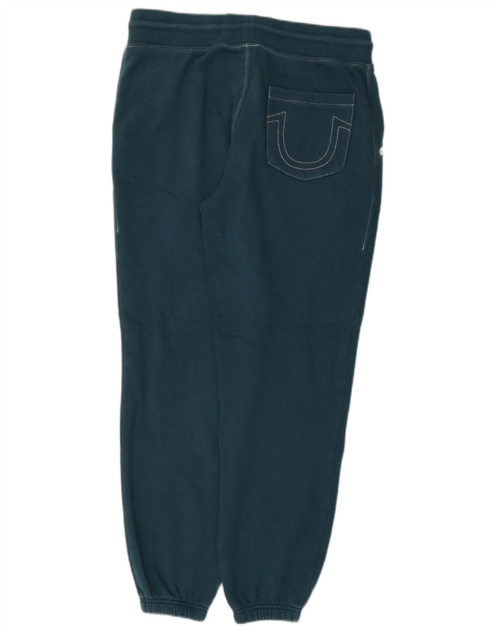 True Religion Pantalon de Survêtement Homme Vert Moyen