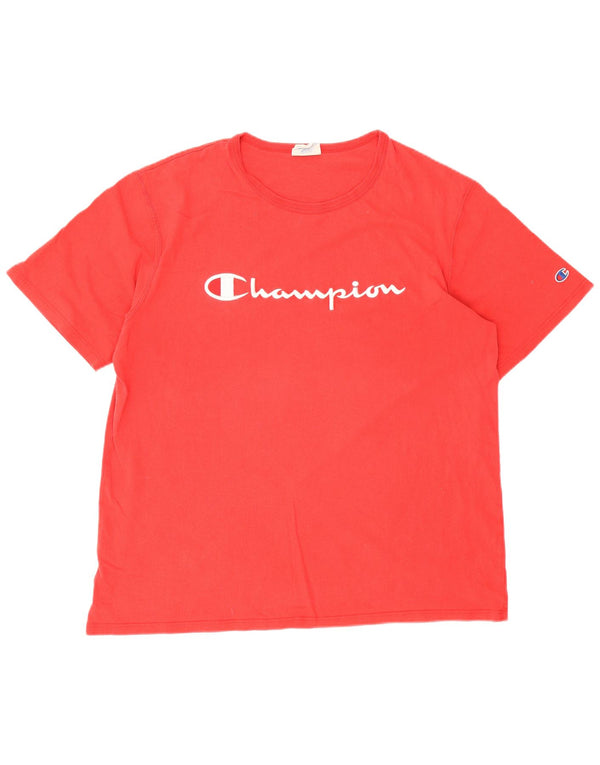 Champion T-Shirt Heritage Graphic Homme Rouge XL Coton
