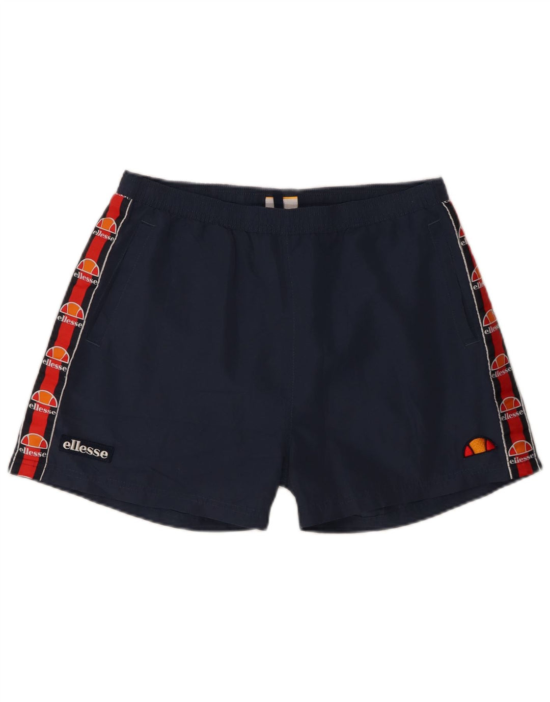 Ellesse Short de Bain Graphique Homme Bleu Marine Moyen Colourblock
