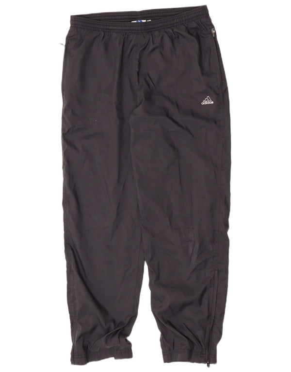 Adidas Pantalon de survêtement pour femme Joggers UK 14 Large Noir Polyester