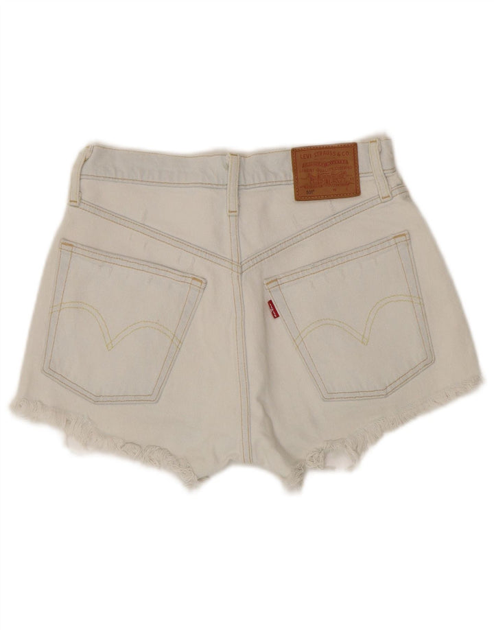 Levi's Short en Jean 501 Femme W25 XS Bleu Coton